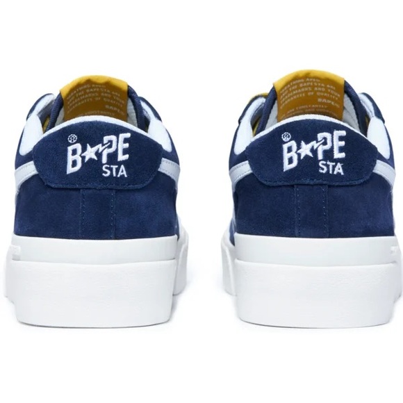 BAPE Mad Sta 1 Blue Shoes, NEW - Picture 2 of 5